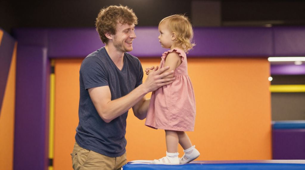 Parc de trampolines avec séances pour enfants et adultes
