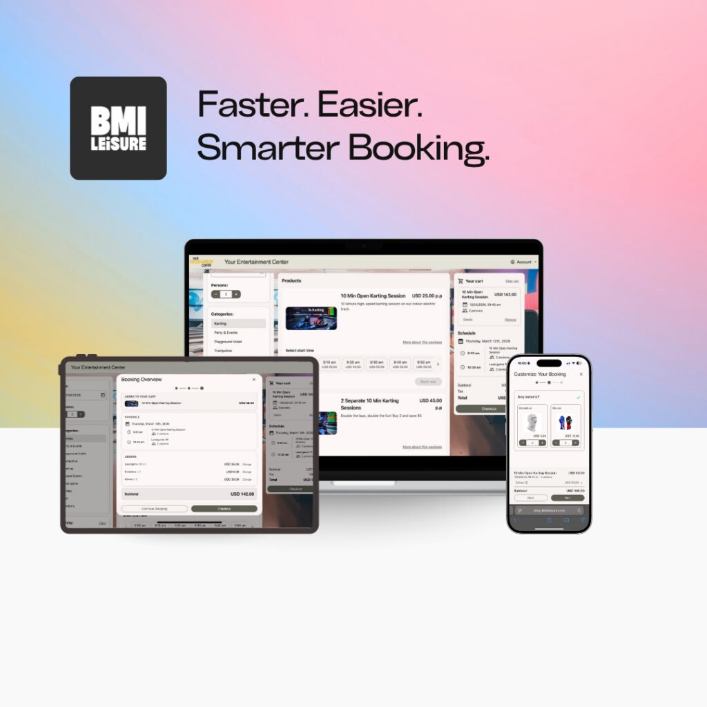 bookings and POS on venue management software